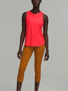 Lululemon High-Neck Running & Training Tank Top Carnation Red